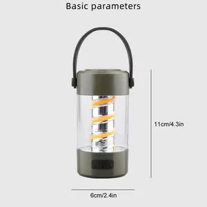 Répulsif Rechargeable Mini Camping Lumière Triangle Stent Extérieur Lampe de Poche Étanche Conception Magnétique <span class=keywords><strong>Fluorescent</strong></span> Blanc Chaud CE - Product Image 4