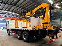 Grue à portique SHACMAN 3 tonnes de qualité supérieure et à prix compétitif avec pince à briques, haute efficacité et économie de main-d'œuvre