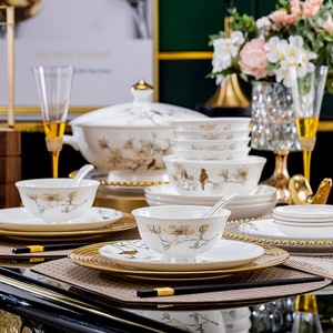 Juego de Vajilla de Cerámica y Porcelana de Hueso de Estilo Europeo Moderno para <span class=keywords><strong>Restaurante</strong></span> y Hotel - Product Image 2