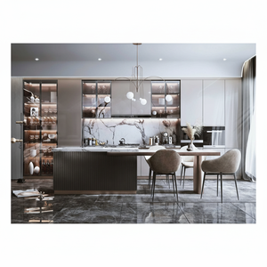 Onsell Hotel Apartamento Muebles modernos Melamina Cocina Baño Mueble - Product Image 1