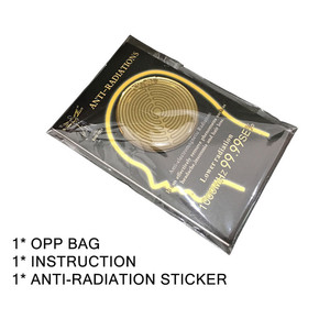 Autocollant <span class=keywords><strong>anti</strong></span>-radiation en PVC Nano Chip, bouclier quantique <span class=keywords><strong>anti</strong></span>-EMF/EMR <span class=keywords><strong>pour</strong></span> téléphones mobiles, 3000 ions, stock disponible - Product Image 6