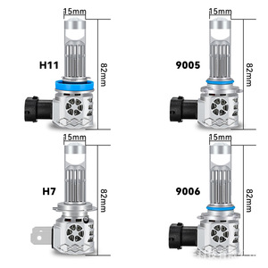 Y9max Automotive <b>Led</b> <b>Headlights</b> H7 H11 9005 9006 12v Ip67 Direct Plug Car Light Replacement - Product Image 1