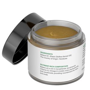 Aceite de Batana crudo de Honduras, ingredientes orgánicos y naturales sin refinar-Promueve el crecimiento y grosor del cabello para hombres y mujeres - Product Image 1