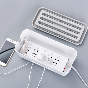 Malla de alambre de alimentación multifunción, base magnética para atar cables eléctricos, organizador de almacenamiento, <span class=keywords><strong>caja</strong></span> contenedor - Product Image 6
