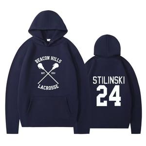 Sudadera deportiva para hombre Sudadera con capucha Bolsillo suelto Cremallera Ropa de hockey sobre hielo Sudadera con capucha de hockey - Product Image 6