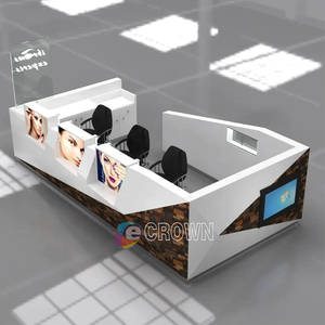 Diseño de tienda de <span class=keywords><strong>caramelos</strong></span> Pop, venta al por menor, bonita belleza facial, ceja, estante redondo, gabinete, piruleta, exhibición de tienda de pestañas - Product Image 4