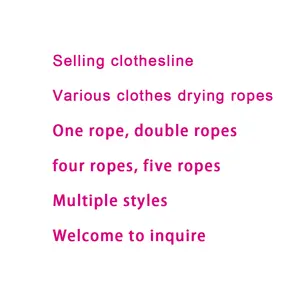 Extension automatique rétractable 4 cordes 5 cordes Séchoirs <span class=keywords><strong>à</strong></span> vêtements Séchage <span class=keywords><strong>à</strong></span> ressort Porte-serviettes pour le <span class=keywords><strong>linge</strong></span> pour une utilisation intérieure et extérieure - Product Image 6