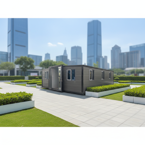 Caseta de Vigilancia Móvil Plegable, Oficina de Seguridad/Propiedad, con Aire Acondicionado, Duradera y Resistente a la Oxidación - Product Image 1