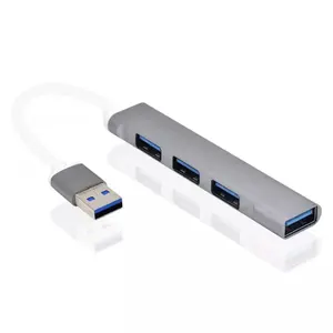 4 ميناء USB 3.0 4 في 1 USB C محور نوع C محور USB متعدد المنافذ 3.1 محول ل ماك كتاب برو PC
