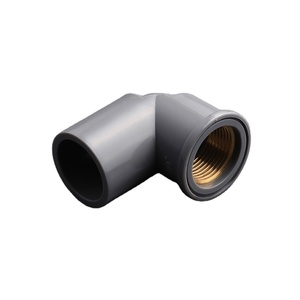 Trung Quốc Tất Cả Các Loại 1/2 Núm Vú Ống Ống Khớp Ống Và Phụ Kiện <span class=keywords><strong>PVC</strong></span> 90 Độ Khuỷu Tay - Product Image 1