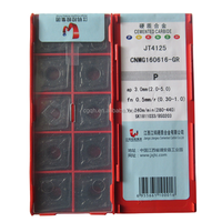 JXTC CNMG CNMG160616-GR JT4125 Roughing Negative Angle Turning Blade Carbide Inserts CNC Turning Tool Lathe Cutter Tools Cnmg