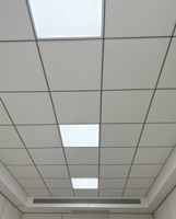 Plaque de plafond en plâtre stratifié PVC, dalles acoustiques pour faux-plafond et panneaux, installation en grille, panneau en fibres minérales, plaque de plâtre
