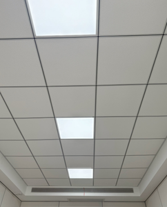 PVC nhiều lớp thạch cao gạch Trần âm thanh thả gạch Trần và tấm lưới cài đặt khoáng sản sợi Hội Đồng Quản trị thạch cao Hội Đồng Quản Trị - Product Image 4