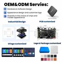 H96 Max S905L3 Android TV Box 4K Dual WiFi BT Smart Media Player OEM Grosir