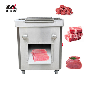 Cortadora Automática <span class=keywords><strong>de</strong></span> Carne para <span class=keywords><strong>Kebab</strong></span> <span class=keywords><strong>de</strong></span> Acero Inoxidable con Motor para Cortar Pechuga <span class=keywords><strong>de</strong></span> Pollo y Cubos <span class=keywords><strong>de</strong></span> Carne <span class=keywords><strong>de</strong></span> Res - Product Image 1