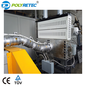 מכונת גריסה לפלסטיק EPS פוליטק יעילה במיוחד עם בורג יחיד 110 קילוואט 380 וולט מסנן מסך למחזור פלסטיק - Product Image 2