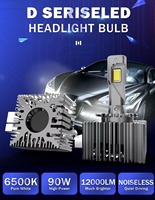 Phares LED Série D en promotion D1S D1R D2S D2R D3S D3R D4S D4R D5S D5R D8S D8R Décodeur sans perte haute puissance Ampoule Xénon HID