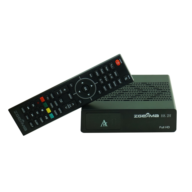 Ready Goods Spain/Italy/Poland Dvb S2x Satellite Receiver HiSilicon Chip 1080p Full hd Smart Tv Box ZGEMMA H8.2H