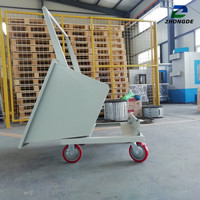 Bac à bascule empilable Self Dumping Hopper pour convoyeur à copeaux