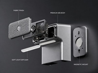 Lampes LED pour la maison, lumière LED à détecteur de mouvement, lampe de nuit, lampes murales rechargeables pour couloir, lumière d'escalier LDN0001-24-1