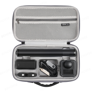 Étui de transport pour <span class=keywords><strong>GoPro</strong></span> Max 2, sac de voyage pour accessoires, compatible avec <span class=keywords><strong>chargeur</strong></span> <span class=keywords><strong>double</strong></span> batterie, perche d'extension de 4 pieds (1,2 m) - Product Image 3