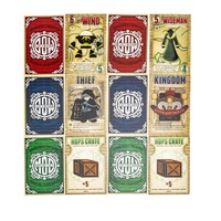 Cartes de jeu de société imperméables personnalisées, Tarot classique, Solitaire allemand, Black Core, en papier, vente en gros