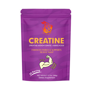 Poudre de créatine OEM ODM avec créatine monohydrate et acides aminés pour la croissance musculaire, le renforcement et la nutrition sportive - Product Image 1