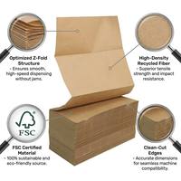 Papier Kraft Brun Premium Plié en Z, Emballage de Protection Biodégradable 70g/m2, Matériau Amortissant pour la Protection des Appareils Électroniques et des Articles en Verre