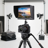 Moniteur de terrain FEELWORLD FW-759 7 pouces mince de bonne qualité pour appareil photo, 1280x800 IPS HDMI 1080P avec assistance de mise au point et pare-soleil