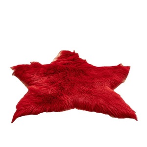 Alfombra Decorativa Infantil de Fibra Acrílica con Diseño de Estrella de Cinco Puntas, Antideslizante, de Color Sólido y Lavable a Máquina - Product Image 4