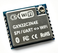 Modul Passthrough GXN32C3N4E SPI UART ke WiFi/Modul Konverter Serial WiFi untuk Koneksi Industri 4-TCP UDP