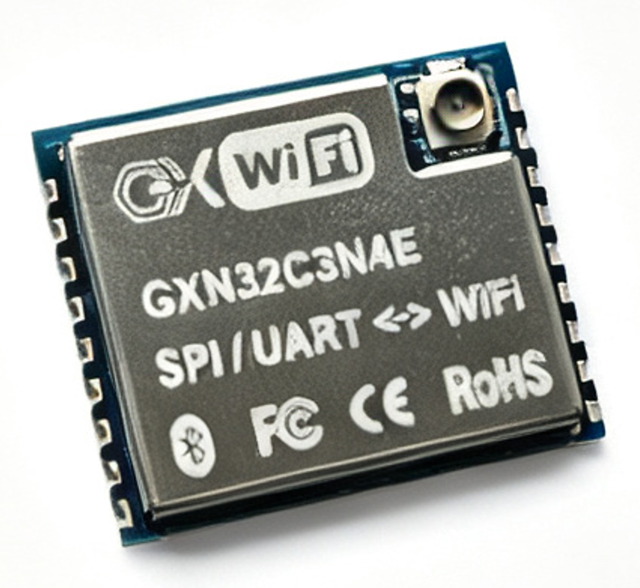GXN32C3N4E SPI UART to WiFi Passthrough Module/Industrial 4-TCP UDP Link WiFi Serial Converter Module
