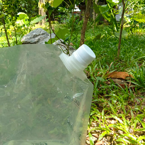 Bolsa Transparente de PE de Grado Alimenticio con Boquilla, a Prueba de Fugas, Reutilizable, Portátil, para Agua, Líquidos y Bebidas - Product Image 2