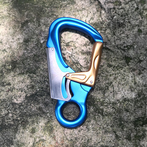 Mousqueton autobloquant en alliage d'aluminium <span class=keywords><strong>35</strong></span> <span class=keywords><strong>KN</strong></span>/3500 kg, outil de sport en plein air, randonnée, alpinisme, équipement de cyclisme - Product Image 6