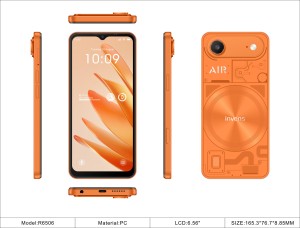 Teléfono Inteligente Invens Air 1 de 6.56 Pulgadas, 4+64 GB, Cámara Principal de 8 MP+16 MP, 5000 mAh, Doble SIM, Android 16, Desbloqueo Facial - Product Image 1