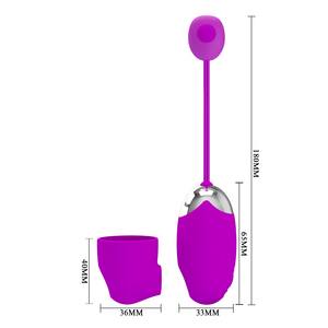 PRETTY LOVE Vibrator untuk Wanita Stimulator Titik G dan Klitoris 10 Fungsi Getaran Kontrol Jarak Jauh via Aplikasi Mobile USB Dapat Diisi Ulang - Product Image 3
