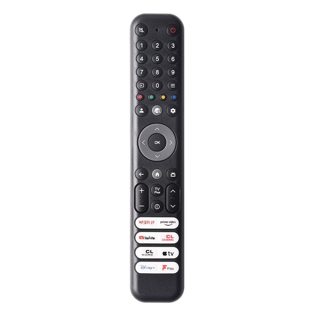 Factory New Arrival RC802V Universal Remote Control for TCLL Smart LED LCD TVs with ABS Material 5-10m Range OEM/ODM Custom