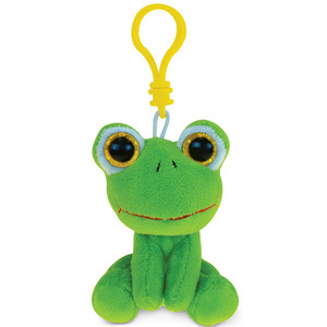 Ciondoli imbottiti personalizzati pregano <span class=keywords><strong>cose</strong></span> <span class=keywords><strong>buone</strong></span> rana verde peluche animali in preghiera portachiavi - Product Image 6