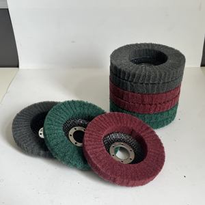 Disque <span class=keywords><strong>de</strong></span> conditionnement <span class=keywords><strong>de</strong></span> surface professionnel 100*16mm, élimine efficacement la rouille, la peinture et la corrosion du métal - Product Image 5