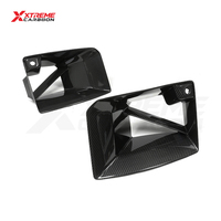 Prise d'air inférieure de pare-chocs avant en fibre de carbone sèche XTREME, style MP, conduit de refroidissement de frein pour BMW G87 M2, conduit d'air de refroidissement d'huile Gauche/Droite