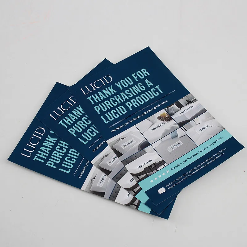 Courier Pamphlets Design Digital Hang Tags Leaflets Printer Flyers Brochure Printing Offset Printing Art Paper HR OEM Styles