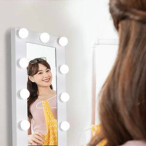 <span class=keywords><strong>Espejo</strong></span> de Maquillaje Hollywood <span class=keywords><strong>con</strong></span> Luces LED de <span class=keywords><strong>Cuerpo</strong></span> <span class=keywords><strong>Entero</strong></span>, Grande, Alto y Largo, para Dormitorio, <span class=keywords><strong>con</strong></span> <span class=keywords><strong>Bombillas</strong></span> - Product Image 4