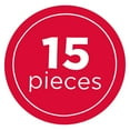 DB 12 \ "Globos de fiesta de látex púrpura 15 Count Bonitas decoraciones para cumpleaños Bodas Baby Showers ¡Celebra con estilo! - Product Image 2