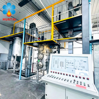 Máquina de extracción de solvente de aceite de soja 30t/d y máquina de refinación para línea de producción de fabricantes de aceite comestible