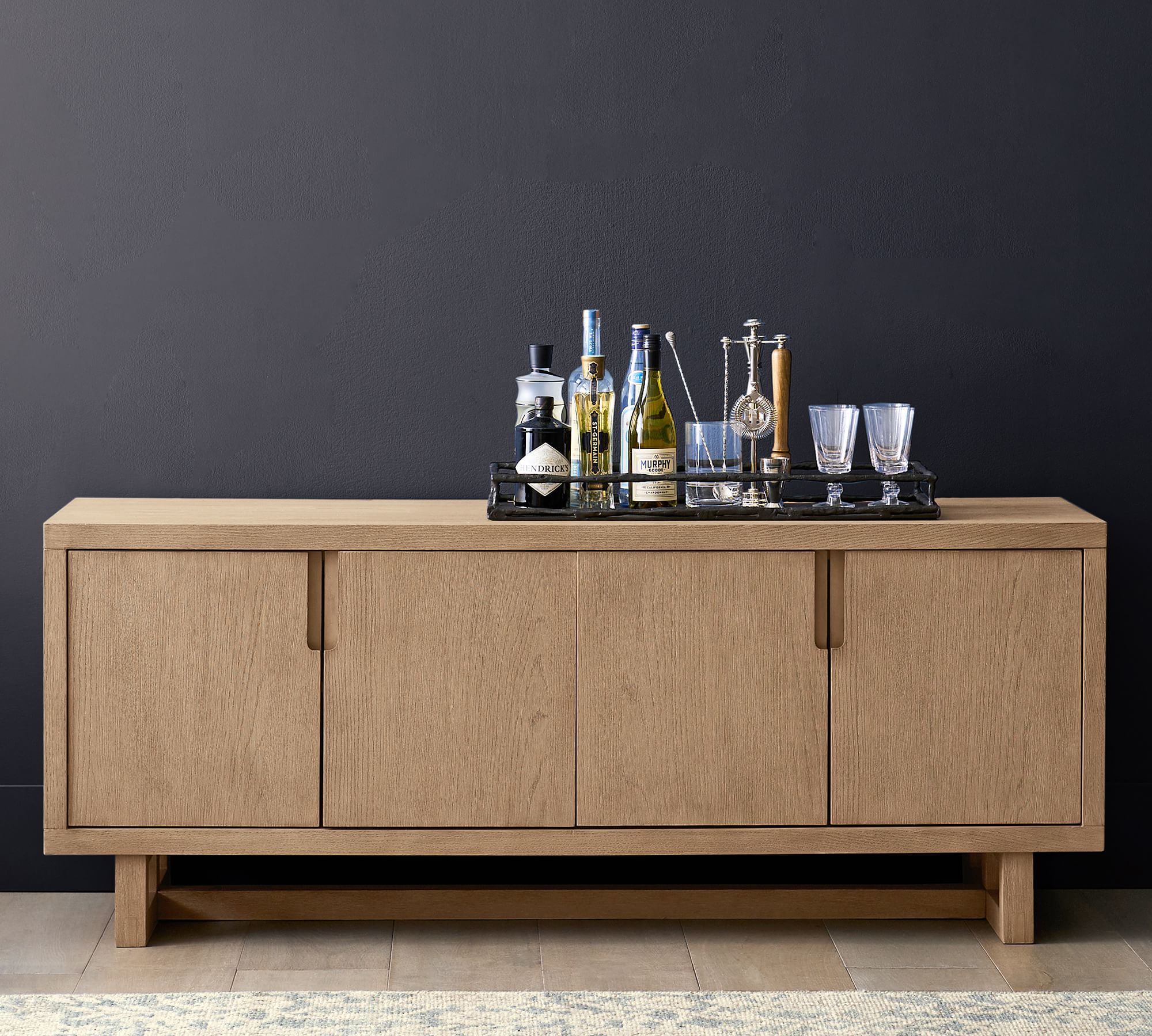 buffet cabinet wood modern luxury indoor furniture 68