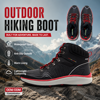 Nouvelles Bottes d'Extérieur Imperméables Respirantes pour la Randonnée, Chaussures de Trekking Montantes Antidérapantes avec Absorption des Chocs pour l'Aventure