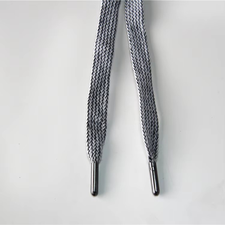 Factory Production Custom logo Print Multiple Color Sneaker Light Cotton Shoelaces