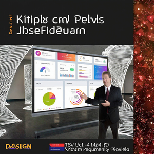 ไวท์บอร์ดอินเทอร์แอคทีฟออลอินวันสำหรับการประชุมสำนักงาน |   จอแอลซีดีขนาด 65 นิ้ว |   หน้าจอสัมผัส 4K |   คุ้มค่ากับเงินที่ใช้ - Product Image 2