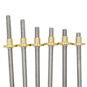 Écrou à Billes En Métal Tige Trapézoïdale For Imprimante 3D CNC T8, Filetage De Vis Mère, Pas De 8 Mm, Pas De 2 Mm, Longueur De 2 Mm Avec écrou En