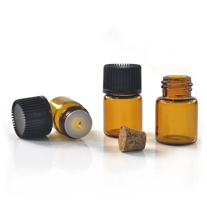 Mini rõ ràng 5ml 10ml 25ml <span class=keywords><strong>30ml</strong></span> 50ml 60ml thủy tinh có nhu cầu nhỏ trôi chai lọ với nút chai thủy tinh ống corked - Product Image 3